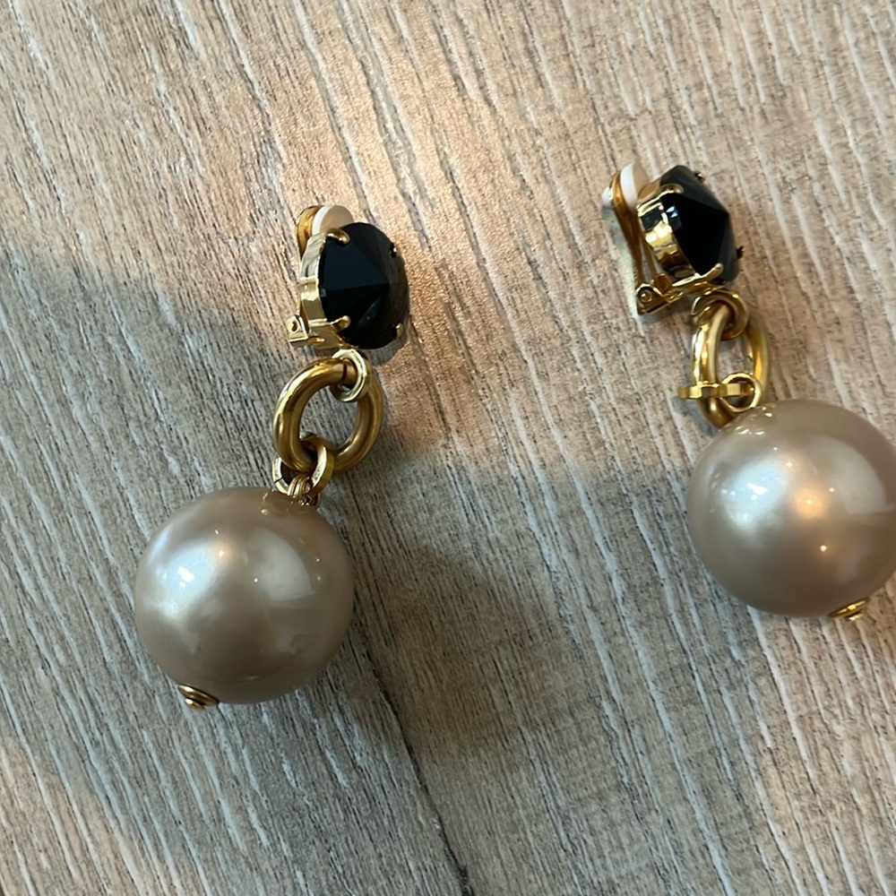 Marni champagne colour earrings